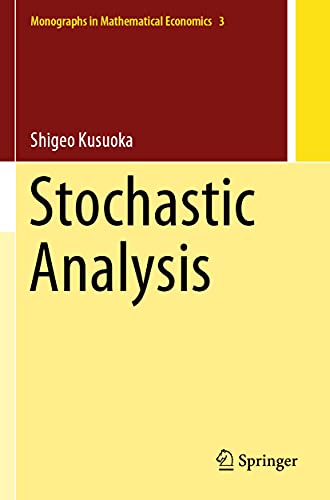 Stock image for Stochastic Analysis for sale by Ria Christie Collections