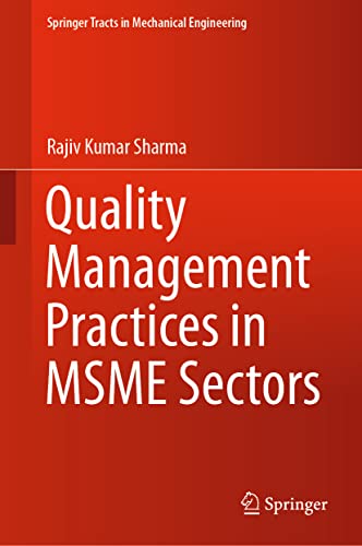 Stock image for Quality Management Practices in MSME Sectors. for sale by Gast & Hoyer GmbH