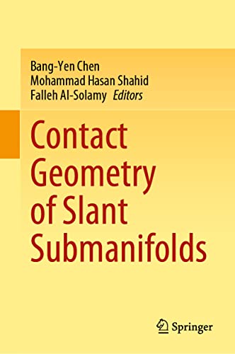 Beispielbild fr Contact Geometry of Slant Submanifolds zum Verkauf von Blackwell's