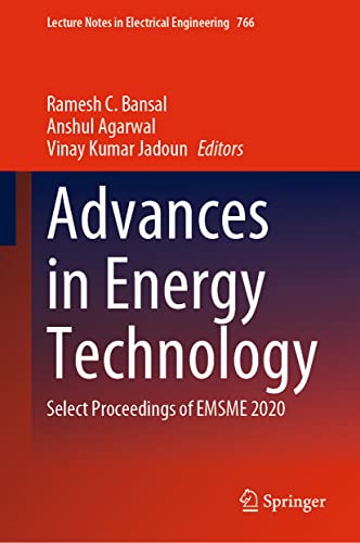 Stock image for Advances in Energy Technology : Select Proceedings of EMSME 2020 for sale by Ria Christie Collections