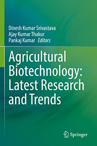 Stock image for Agricultural Biotechnology: Latest Research and Trends for sale by Buchpark