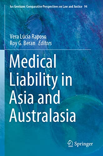 Stock image for Medical Liability in Asia and Australasia: 94 for sale by Books Puddle