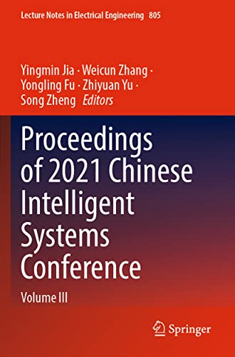9789811663222: Proceedings of 2021 Chinese Intelligent Systems Conference