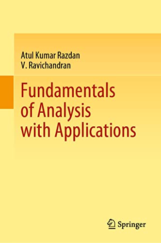 Beispielbild fr Fundamentals of Analysis with Applications zum Verkauf von Blackwell's