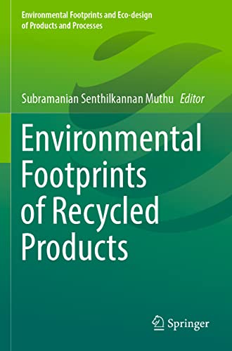 Imagen de archivo de Environmental Footprints of Recycled Products a la venta por Blackwell's