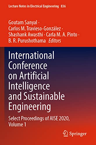 Stock image for International Conference on Artificial Intelligence and Sustainable Engineering : Select Proceedings of AISE 2020; Volume 1 for sale by Ria Christie Collections
