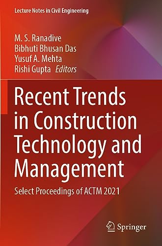 Beispielbild fr Recent Trends in Construction Technology and Management (Paperback) zum Verkauf von Grand Eagle Retail