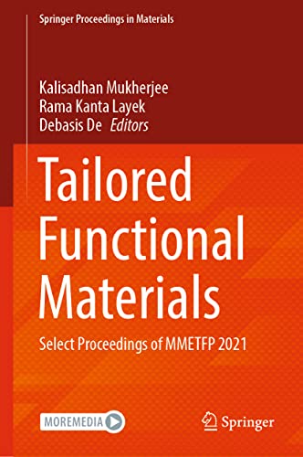 Beispielbild fr Tailored Functional Materials: Select Proceedings of Mmetfp 2021 zum Verkauf von Revaluation Books