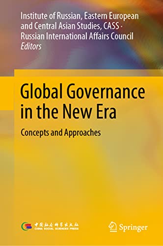 9789811943317: Global Governance in the New Era: Concepts and Approaches