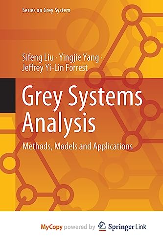 Stock image for Grey Systems Analysis for sale by PBShop.store US