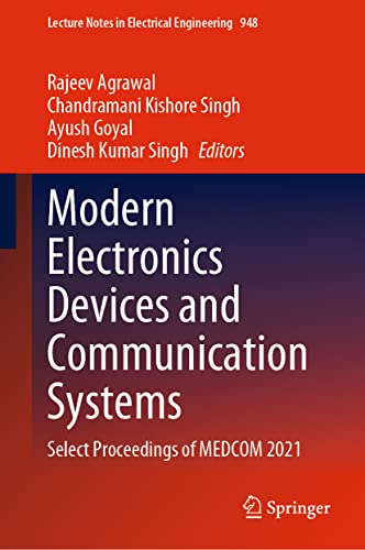 Beispielbild fr Modern Electronics Devices and Communication Systems : Select Proceedings of MEDCOM 2021 zum Verkauf von Buchpark
