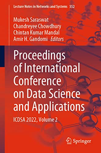 Immagine dell'editore per Proceedings of International Conference on Data Science and Applications : ICDSA 2022, Volume 2 venduto da Buchpark
