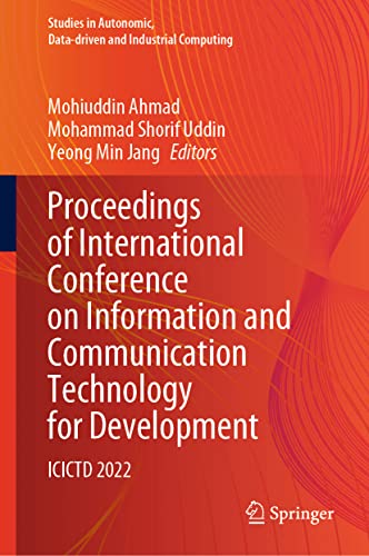 Stock image for Proceedings of International Conference on Information and Communication Technology for Development : ICICTD 2022 for sale by Buchpark