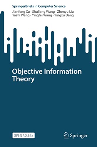Imagen de archivo de Objective Information Theory a la venta por Revaluation Books