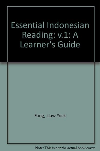 Stock image for Essential Indonesian Reading: v.1: A Learner's Guide for sale by ThriftBooks-Atlanta