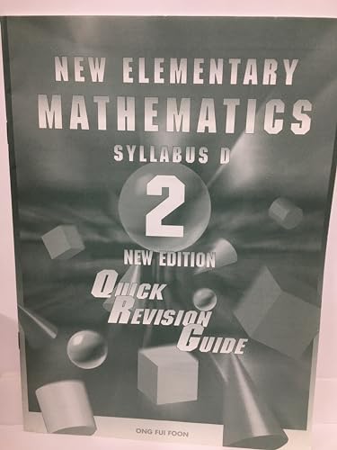 Stock image for Quick Revision Guide (Singapore Math) (New Elementary Mathematics, Level 2 (Syllabus D)) for sale by Bank of Books