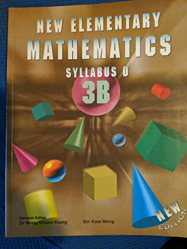Beispielbild fr New Elementary Mathematics Syllabus D 3B zum Verkauf von HPB-Red
