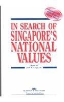 Stock image for In Search of Singapore's National Values for sale by Hay-on-Wye Booksellers