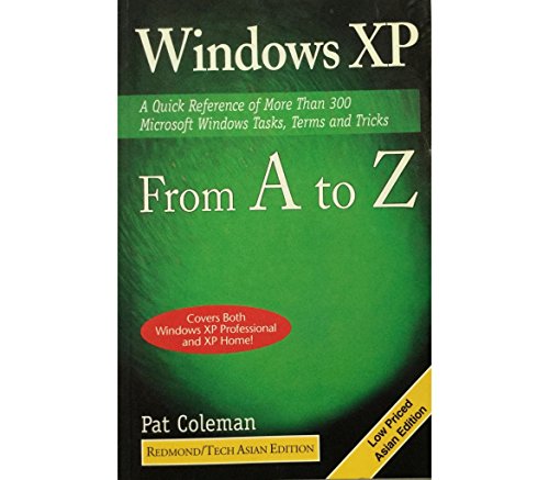 9789812141392: Windows XP from A to Z