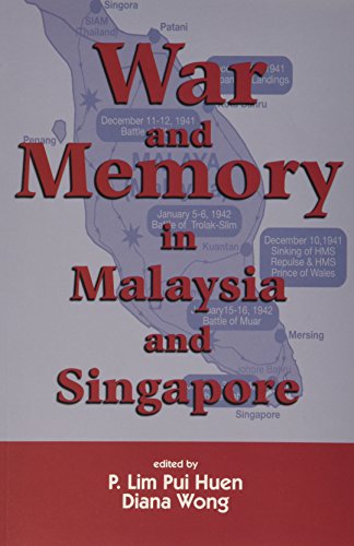 Beispielbild fr War and Memory in Malaysia and Singapore zum Verkauf von Ammareal