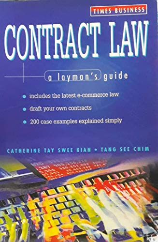 9789812321282: Contract Law : A Layman's Guide