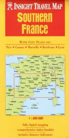 9789812345394: Southern France Insight Travel Map