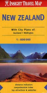 Stock image for New Zealand Insight Travel Map for sale by Reuseabook