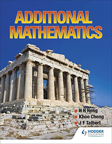 Imagen de archivo de Additional Mathematics a la venta por GoldenWavesOfBooks