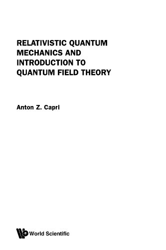 Imagen de archivo de Relativistic Quantum Mechanics and Introduction to Quantum Field Theory a la venta por Revaluation Books