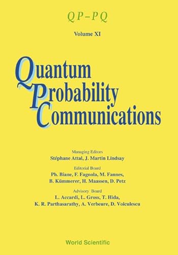 9789812389763: Quantum Probability Communications: 11