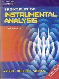 Imagen de archivo de Principles of Instrumental Analysis (International Edition) Edition: Fifth a la venta por ThriftBooks-Atlanta