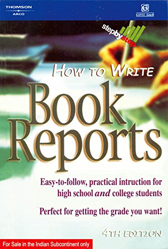 Imagen de archivo de How To Write A Book Reports a la venta por Books in my Basket