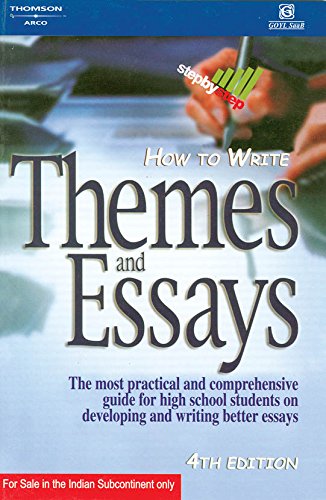 Imagen de archivo de How To Write Themes And Essays a la venta por Books in my Basket