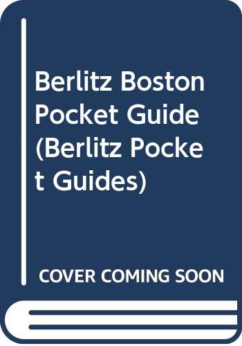 Imagen de archivo de Berlitz Boston Pocket Guide (Berlitz Pocket Guides) a la venta por Goldstone Books