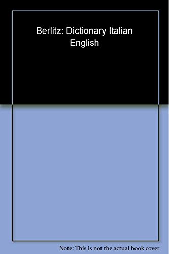 Beispielbild fr Berlitz Italian-English, English-Italian Pocket Dictionary (Berlitz Bilingual Dictionaries) zum Verkauf von WorldofBooks