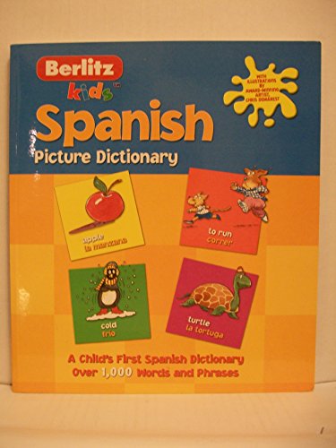 Stock image for Spanish - Berlitz Picture Dictionary for sale by Better World Books