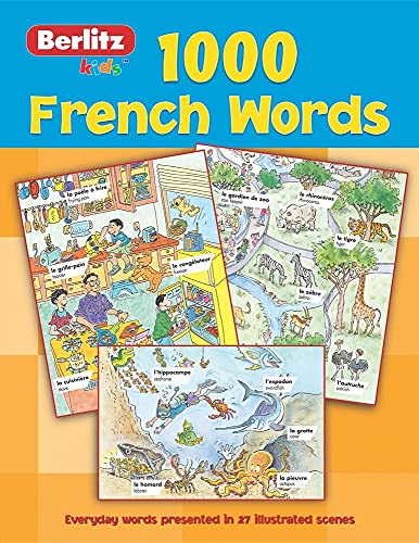 Beispielbild fr 1000 French Words - Berlitz Kids zum Verkauf von THE OLD LIBRARY SHOP
