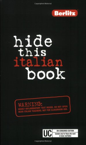 9789812466532: Berlitz Language: Hide This Italian Book (Hide This Book)