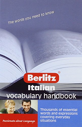 Imagen de archivo de Italian Vocabulary Handbook (Handbooks) a la venta por SecondSale