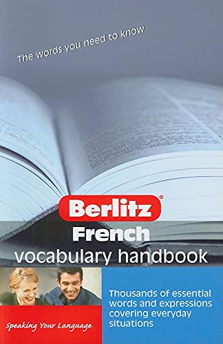 Stock image for French Berlitz Vocabulary Handbook for sale by Better World Books