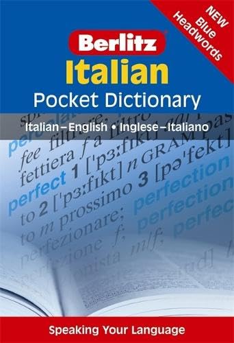 Stock image for Italian Pocket Dictionary: Italian-English/Inglese-Italiano (Berlitz Pocket Dictionary) for sale by BooksRun