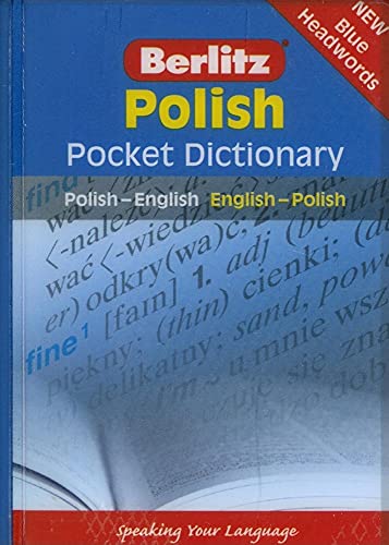 Imagen de archivo de Berlitz Polish Pocket Dictionary: Polish-English / English-Polish a la venta por SecondSale