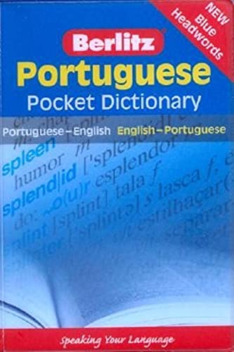 Stock image for Berlitz: Portuguese Pocket Dictionary: Portuguese-Englsih English-Portuguese (Berlitz Pocket Dictionary) for sale by WorldofBooks