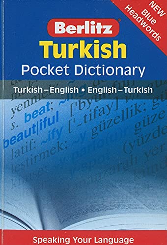 Imagen de archivo de Berlitz Turkish Pocket Dictionary (Berlitz Pocket Dictionary) a la venta por SecondSale