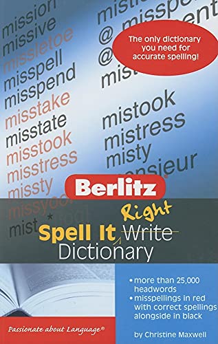 Beispielbild fr Spell It Right Dictionary zum Verkauf von SecondSale