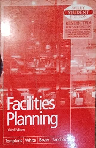 Stock image for Facilities Planning Wiley Student Edition Bangladesh, Myanmar, India, Indonesia, Nepal, Pakistan, Philippines, Sri Lanka, Vietnam for sale by HPB-Red