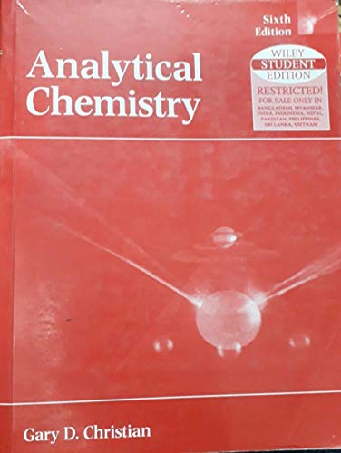 9789812530264: Analytical Chemistry (Livre en allemand)