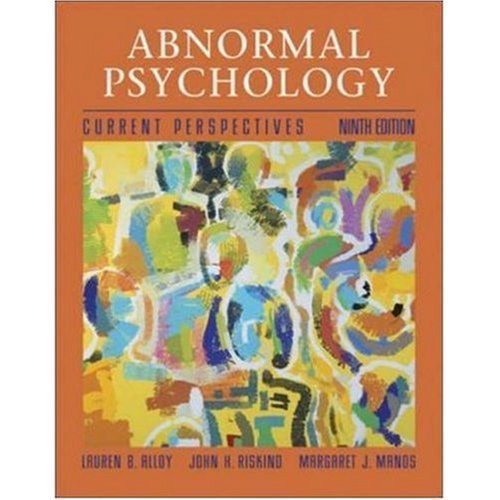 Imagen de archivo de Abnormal Psychology 9th edition a la venta por Irish Booksellers