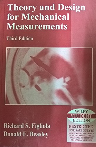 Imagen de archivo de Theory and Design for Mechanical Measurements a la venta por HPB-Red