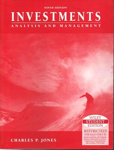 Imagen de archivo de Investments: Analysis and Management (International Edition) a la venta por dsmbooks